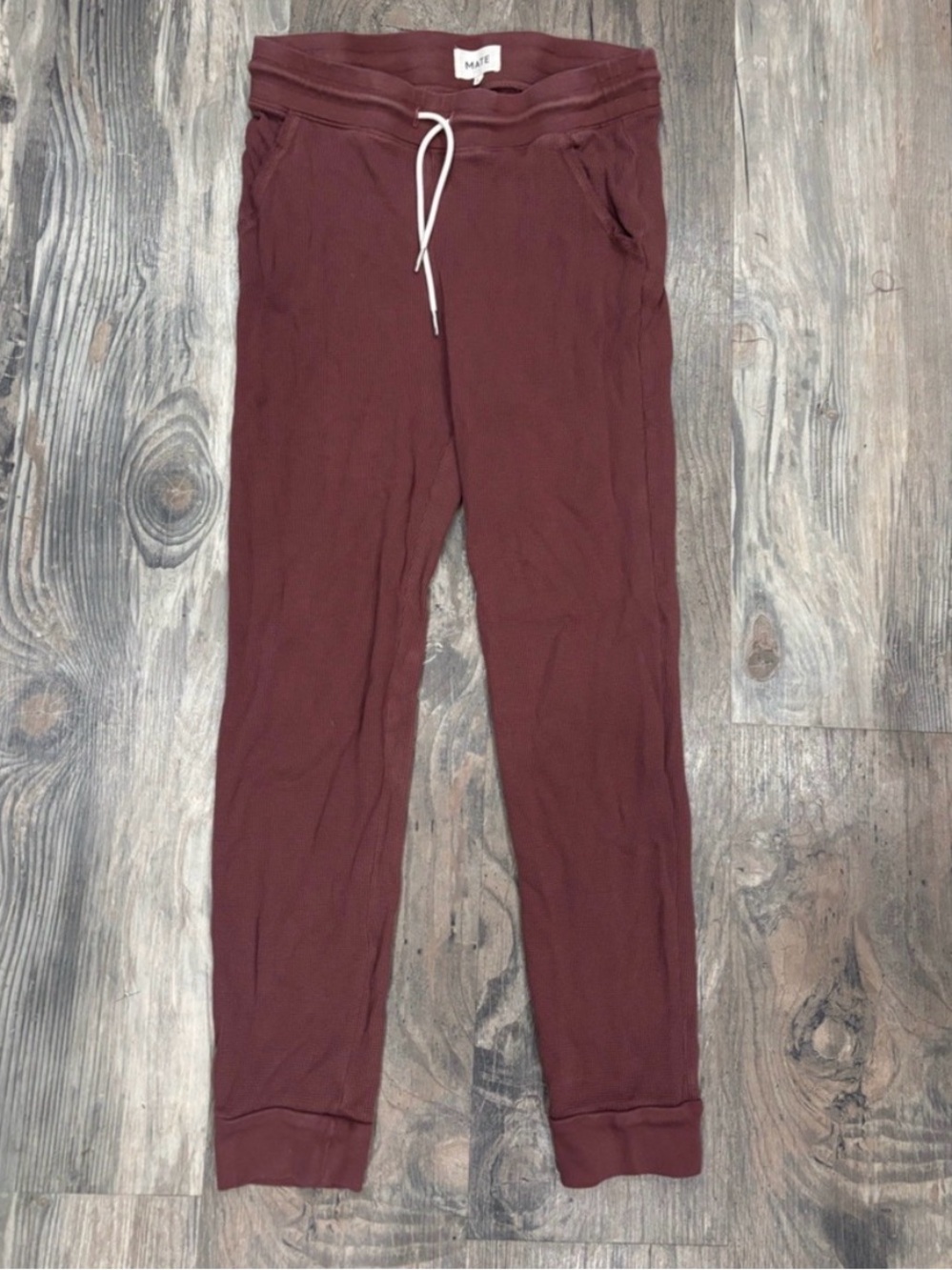 MATE the Label Waffle Knit Joggers